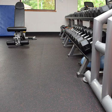 Rubber Gym Flooring – Heavy-Duty Gym Mats & Interlocking Tiles