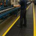 Heavy Duty 16mm Interlocking Rubber Mats | Drainage Holes