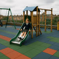 BS EN 1177 Playground Safety Mats – 1m x 1m Rubber Impact Tiles | Slip-Not