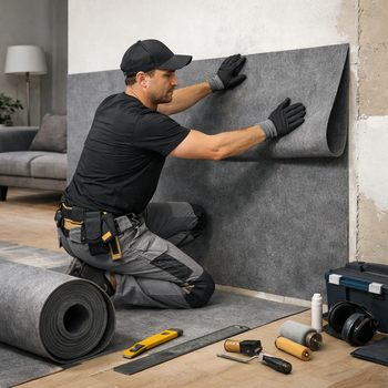 SilentCloud® ProMass 50 – Non-Adhesive Acoustic Membrane