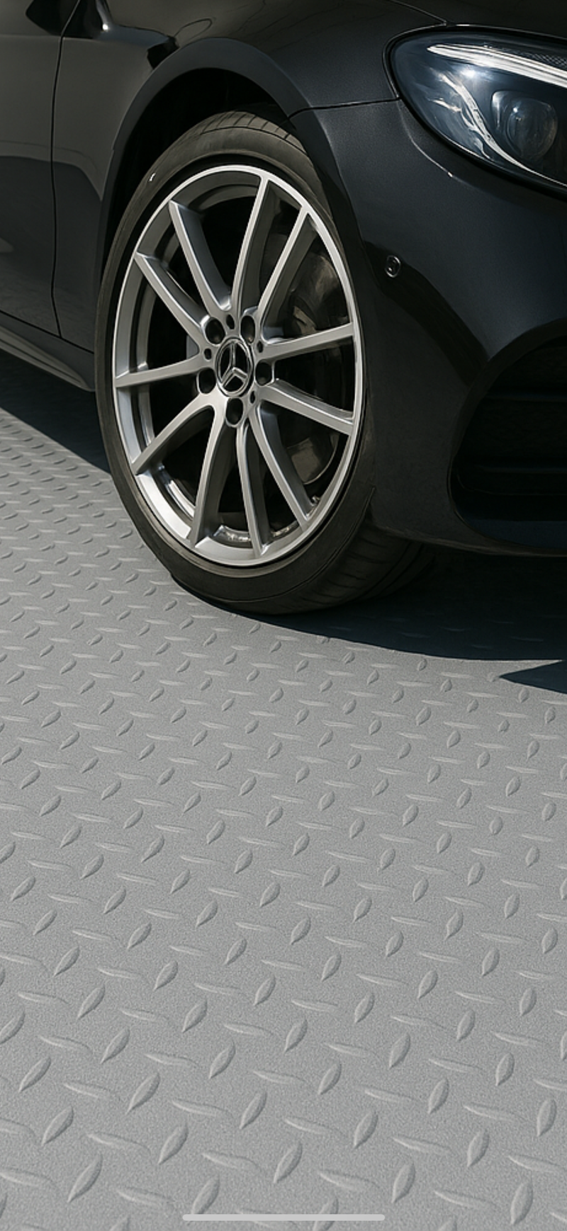 Slip-Not Diamond Tread Safety Flooring – Heavy-Duty Non-Slip Rubber Matting for Industrial & Commercial Use – Custom Lengths - Slip Not Co Uk