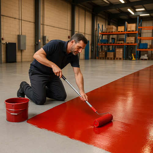 Heavy Duty 20L Polyurethane Floor Paint – Ideal for Warehouses, Garages & Workshops