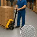 Diamond Tread Safety Flooring – Ultra-Durable, Non-Slip & Heavy-Duty for Industrial & Commercial Use!