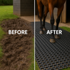 Heavy-Duty Rubber Grass Mats – Anti-Slip Gateway & Horse Stable Flooring for Mud Control & Drainage - Slip Not Co Uk