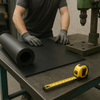 Natural Rubber / SBR Rubber Sheet – 70° Shore A | Black Industrial Rubber Sheeting Cut-to-Length (1mm–25mm) - Slip Not Co Uk