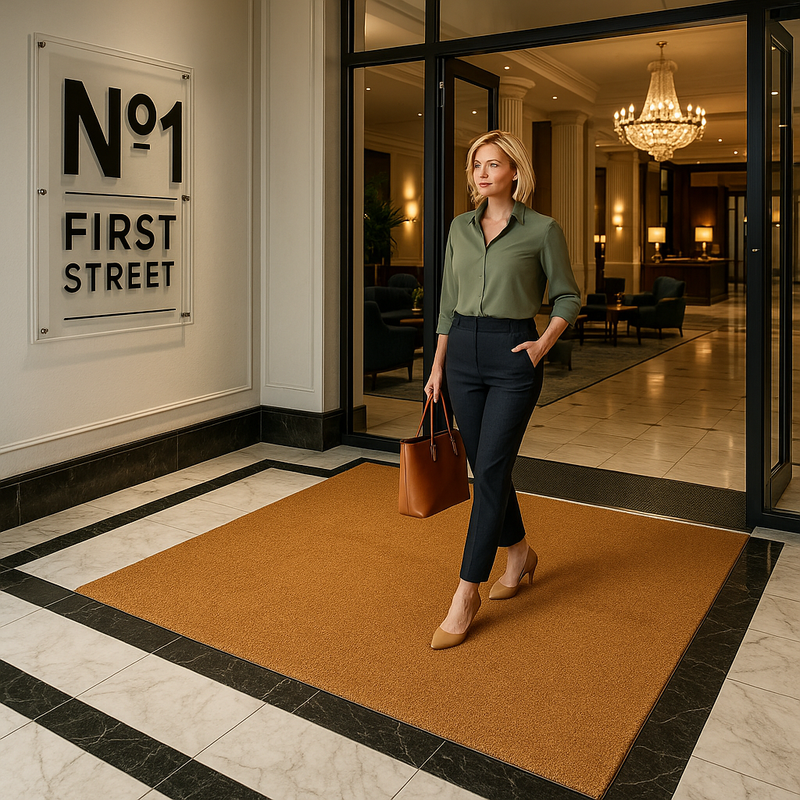 Slip‑Not Premium Heavy‑Duty Coir Entrance Mat – Custom Sizes, 8 Colours & 3 Thickness Options - Slip Not Co Uk