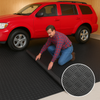 10 Metre Checker Plate Rubber Flooring Roll – Heavy-Duty Non-Slip Mat for Workshops & Garages - Slip Not Co Uk