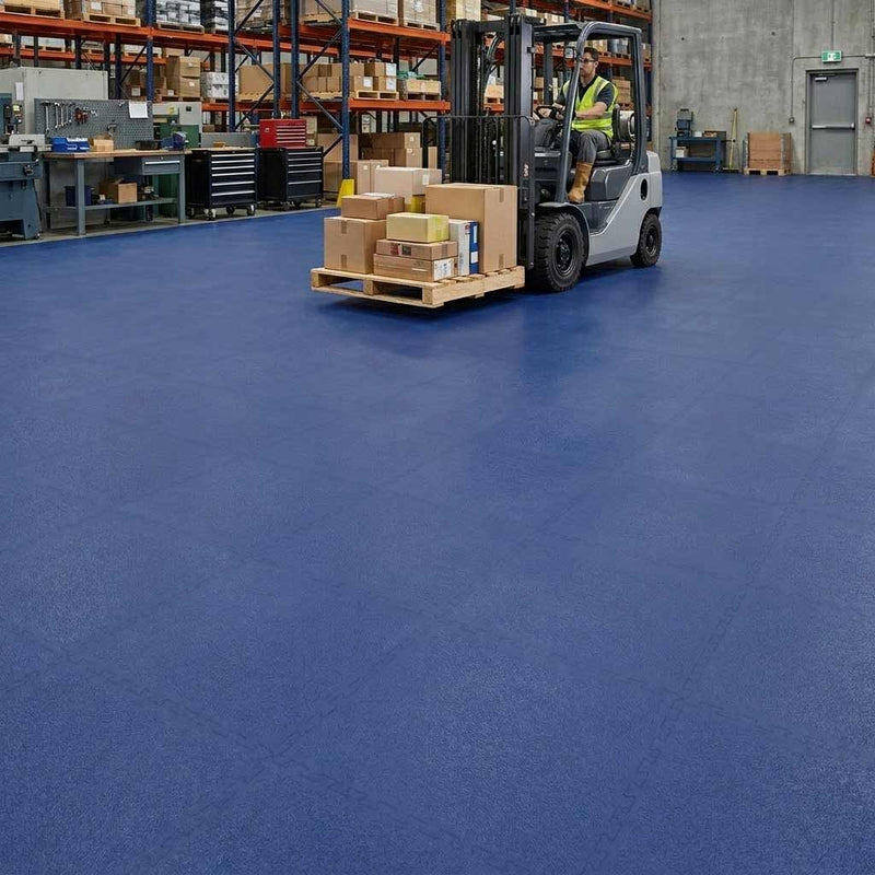 Heavy-Duty Interlocking PVC Floor Tiles 7mm X-Joint