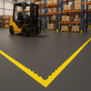 Slip-not 10 mm Ultra Heavy-Duty Interlocking PVC Floor Tiles – Industrial Flooring for Warehouses, Aircraft Hangars & Fire Stations - Slip Not Co Uk