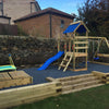 Slip-Not Premium Slate Grey Rubber Chippings – Eco-Friendly, Long-Lasting Mulch for Play Areas, Gardens & Pathways - Slip Not Co Uk