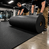 Commercial Rubber Gym Matting Rolls | 4mm–12mm | 1.25m × 10m | Black, Red, Blue, White