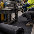 Fine Ribbed Rubber Matting – Heavy-Duty Non-Slip Flooring (Sold Per Linear Metre, 3mm & 6mm)