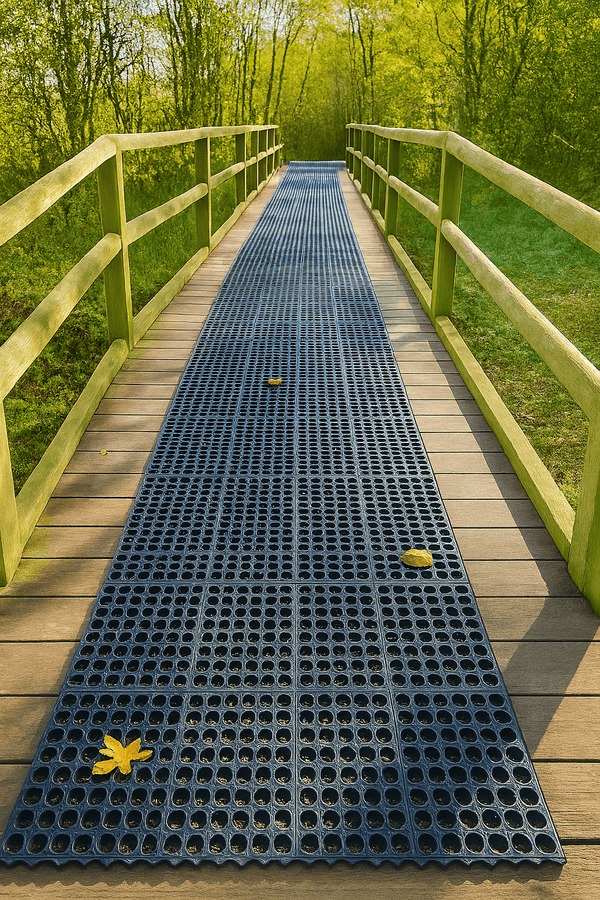 Industrial Anti-Slip Rubber Mats – Heavy-Duty Drainage Flooring for Wet, Greasy & High-Traffic Areas - Slip Not Co Uk