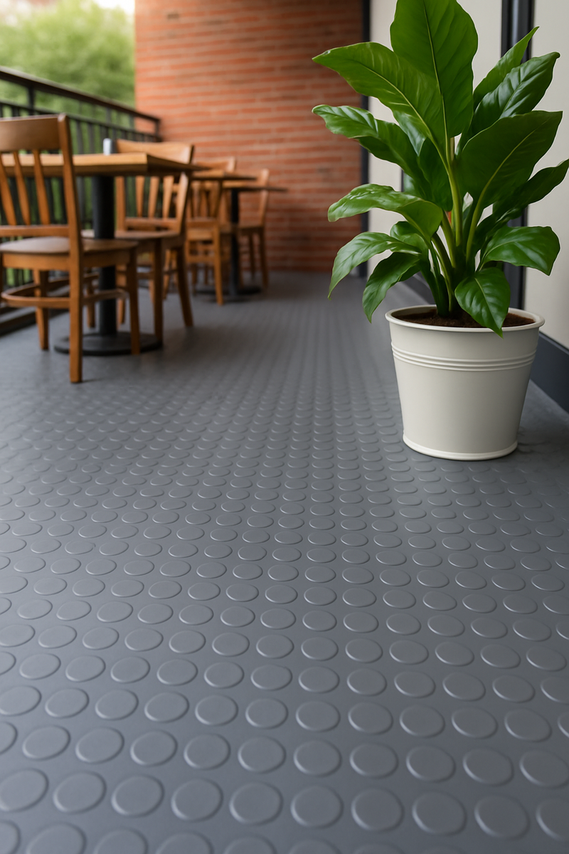 Non-Slip Industrial Vinyl Flooring Rolls – Heavy Duty, Durable & Easy-Clean Safety Flooring for Workshops, Warehouses & Factories - Slip Not Co Uk