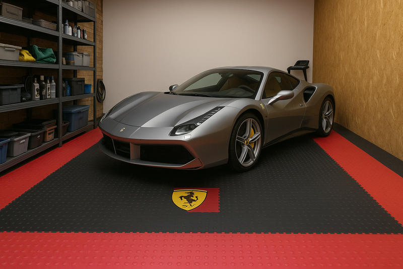 Slip-not 7mm Heavy-Duty Industrial PVC Floor Tiles – Interlocking Garage & Workshop Flooring - Slip Not Co Uk