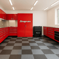 Slip-not 7mm Heavy-Duty Industrial PVC Floor Tiles – Interlocking Garage & Workshop Flooring
