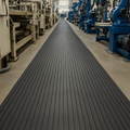 Broad Rib Rubber Matting – 1.2m Wide Heavy-Duty Non-Slip Black Matting | Cut to Length Per Linear Metre | 3mm 4mm 6mm | Industrial, Warehouse & Commercial Flooring