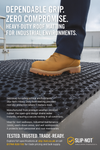 Extra Heavy-Duty Open Ring Matting – Non-Slip Drainage Mats for Wet Areas, Ideal for Commercial Kitchens, Pools & Workspaces - Slip Not Co Uk