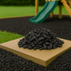 Premium Uncoloured Rubber Play Chippings – 20mm Safe Playground & Garden Surfacing | BS EN 1177 Certified | Made in UK - Slip Not Co Uk
