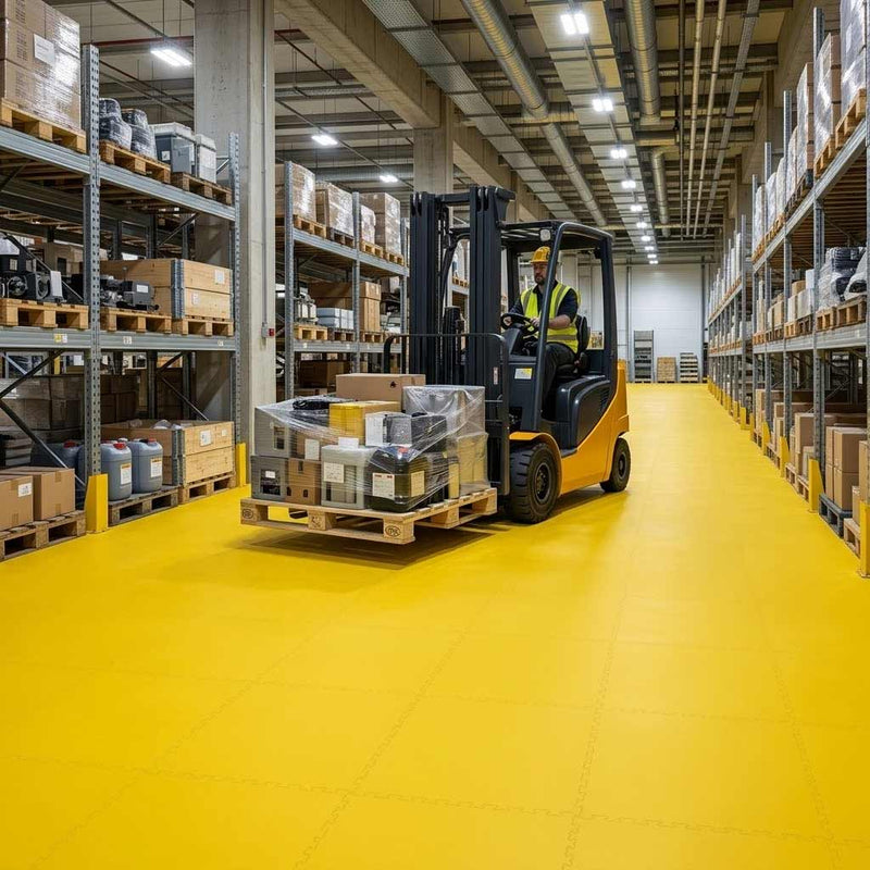 Heavy-Duty Interlocking PVC Floor Tiles 7mm X-Joint