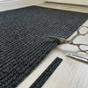 Barrier entrance matting cut to size — easy DIY installation, polypropylene material, scissors or craft knife trim
