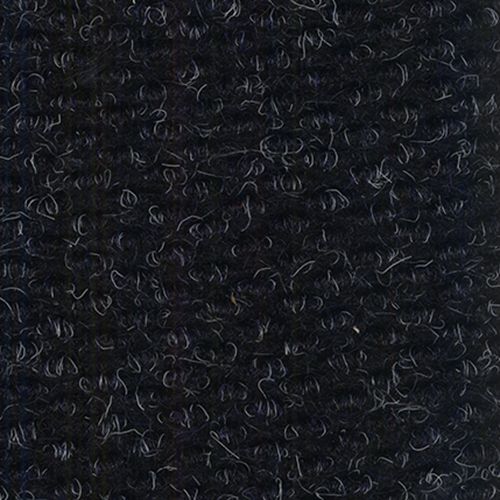 Crown blue patterned polypropylene entrance matting — corporate blue tone, Class 32, cut to length