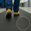 Black Work Surface Rubber Matting – Heavy-Duty, Non-Slip, Oil & Chemical Resistant | Custom Sizes for Industrial & Commercial Use - Slip Not Co Uk