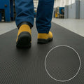 Black Work Surface Rubber Matting – Heavy-Duty, Non-Slip, Oil & Chemical Resistant | Custom Sizes for Industrial & Commercial Use | Linear Metre