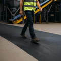 Ribbed Rubber Matting Roll | Heavy-Duty Garage & Workshop Flooring | 3mm-10mm | Non-Slip Oil-Resistant | 0.9m-2m Wide x 10m
