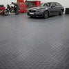 Slip-not 7mm Heavy-Duty Industrial PVC Floor Tiles – Interlocking Garage & Workshop Flooring