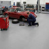 Slip-not 7mm Heavy-Duty Industrial PVC Floor Tiles – Interlocking Garage & Workshop Flooring
