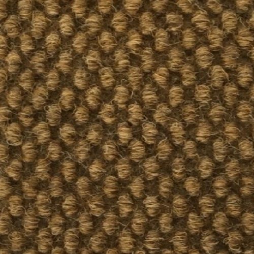 Natural kokos patterned polypropylene fibre bonded entrance matting — warm tan/beige tone, 1500g/m² pile weight