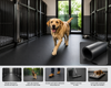 Heavy Duty Plain Rubber Kennel Flooring – Non-Slip, Anti-Fatigue, Durable Rubber Matting for Kennels, Dog Runs & Pet Areas