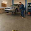 Heavy-Duty Studded Penny Dot Rubber Flooring | 2m Wide Rolls | Professional Garage & Workshop Matting