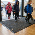 Super Absorbent Entrance Mat | 6L/m² Absorption | Waffle Scraper | 5 Colours | 4 Sizes | Slip-Resistant