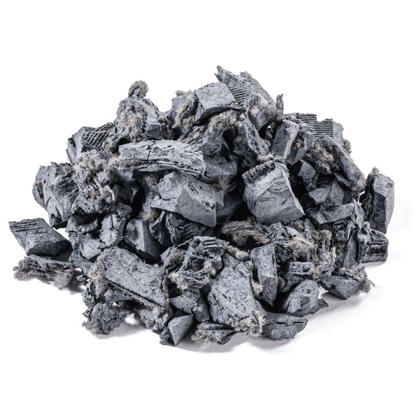 Slip-Not Premium Slate Grey Rubber Chippings – Eco-Friendly, Long-Lasting Mulch for Play Areas, Gardens & Pathways - Slip Not Co Uk