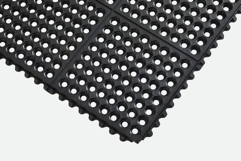 Rubber Antifatigue Comfort Mat with Drainage Holes