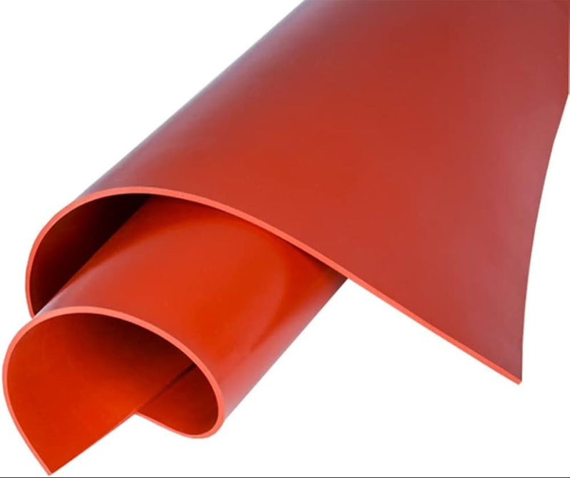 General Purpose FDA Grade Silicone Sheet - Red - Linear Meter