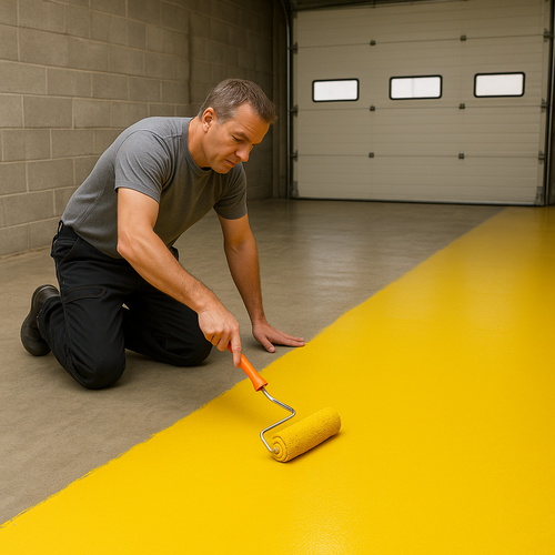 Durable Polyurethane Floor Paint – 5 L Protective Industrial Coating