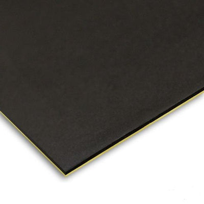 Dark Slate Gray Self-Adhesive Expanded Foam Neoprene / EPDM Rubber Sponge Sheet Linear Meter
