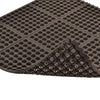Dark Slate Gray Rubber Link Mats with Drainage Holes for Pool And Wet Areas A
