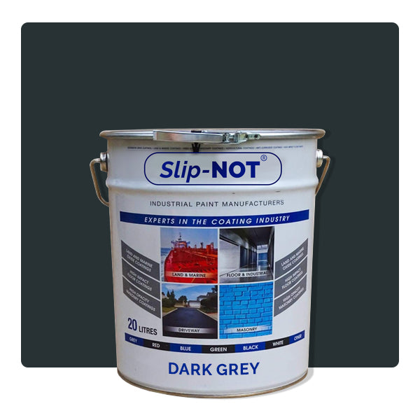 Dark Slate Gray Heavy Duty Garage Floor Paint High Impact Paint For Car Truck Forklift And Racking Floor Paint By Slip-Not