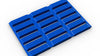Royal Blue Open Grid Mat Flexible PVC Floorline Nonslip Matting