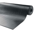 Broad Rib Rubber Matting – 1.2m Wide Heavy-Duty Non-Slip Black Matting | Cut to Length Per Linear Metre | 3mm 4mm 6mm | Industrial, Warehouse & Commercial Flooring