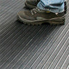 Broad Ribbed Rubber Matting Rolls for Outdoor Use - Slip Not Co Uk