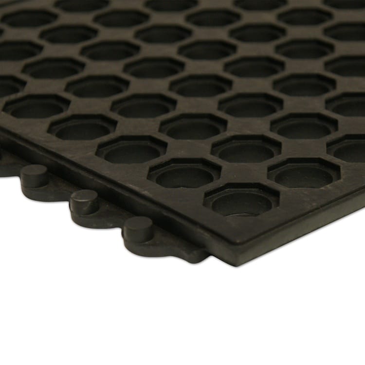 Rubber Matting For Decking With Drainage Holes - Slip Not Co Uk
