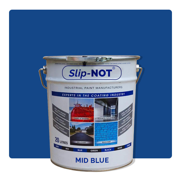 Dark Slate Blue Heavy Duty Pu150 Garage Floor Paint For Showroom And Industrial 20L