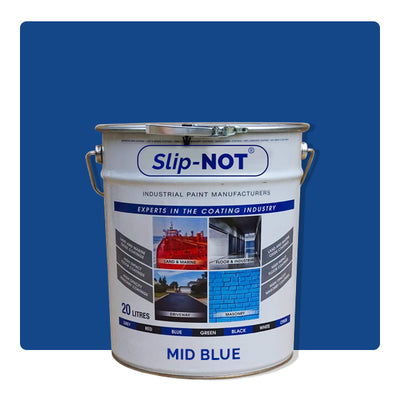 Dark Slate Blue Supercoat Non Slip Garage Floor Paint High Impact 20Ltr Paint For Factory Warehouses