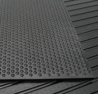 Dim Gray Equine Rubber Stable Mats