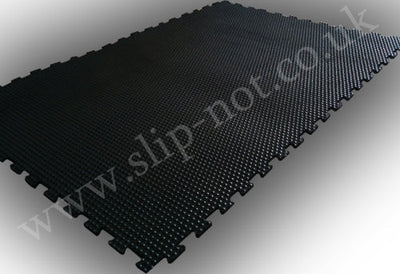 Light Gray Equine Rubber Stable Mats